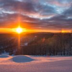 Snowmaking Sunrise