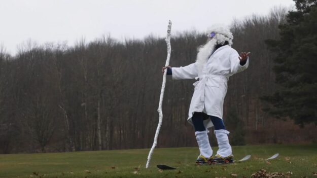 Old Man Winter makes an appearance