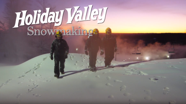Holiday Valley Snowmaking