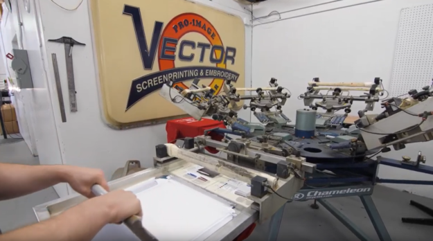 Vector Screen-printing and Embroidery