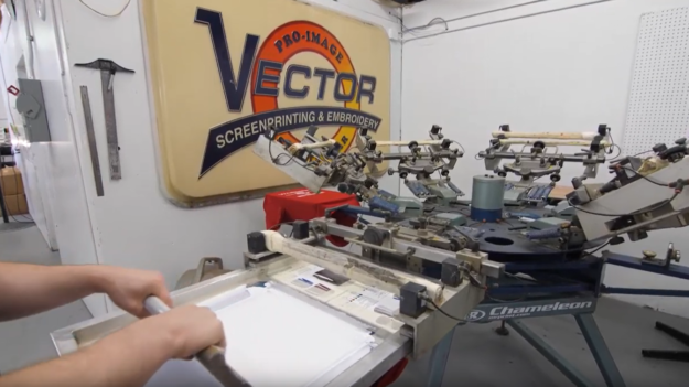 Vector Screen-printing and Embroidery