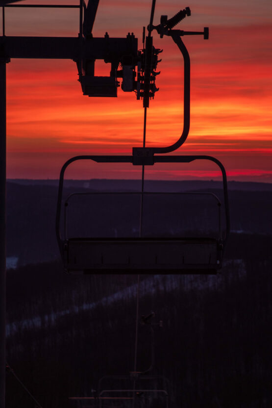 Snowmaking Sunrise